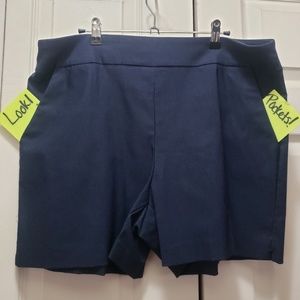 Blue Shorts with Pockets